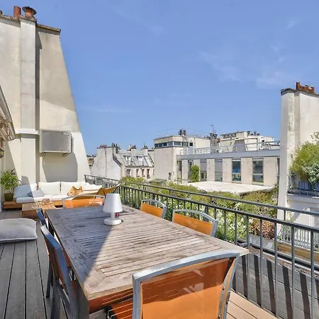 Appartement Terrace Au Centre De Paris